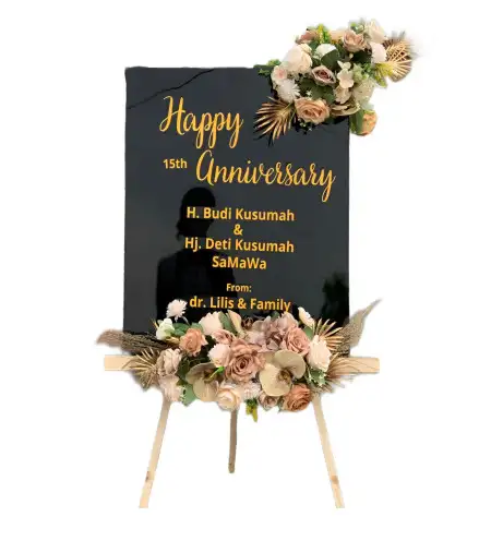 Papan Bunga Akrilik Rebang Tangkas